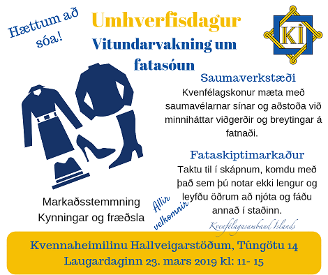 Vitundarvakning um fatasóun minni